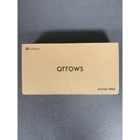 アローズ(arrows)の新品未使用 SIMフリー Arrows We2 64GB ライトオレンジ色(スマートフォン本体)