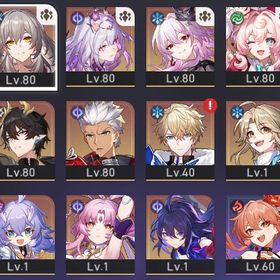 12/4キュレネ獲得 引退アカ キャス2凸餅 ヒアンシー無凸餅 記憶パ組めます | 崩壊スターレイル(崩スタ)のアカウントデータ、RMTの販売・買取一覧