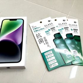 iPhone14 Plus 128GB ミッドナイト 新フィルム3枚 新カバー