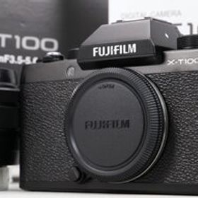 [新品同様｜動作保証] FUJIFILM X-T100 レンズキット ブラック [欠品なし]
