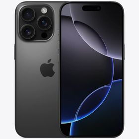 iPhone 16 Pro 256GB (SIMフリー/ブラックチタニウム) [MYN03J/A]（外箱欠品） 携帯電話