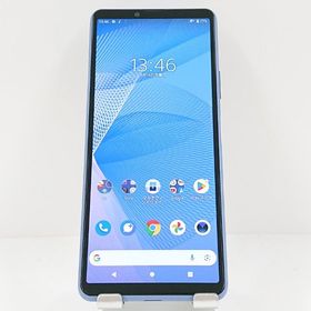 Xperia 10 III SOG04 au ブルー c12973