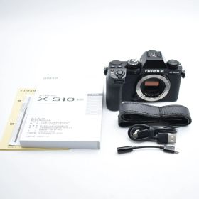 B#10388 富士フイルム(FUJIFILM) ミラーレスデジタルカメラ X-S10 ボディ F X-S10 ブラック