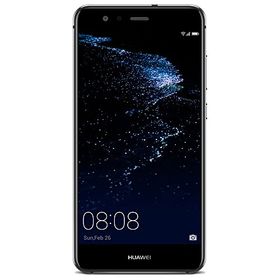 HUAWEI SIMフリースマートフォンHUAWEI P10 lite ミッドナイトブラック WAS(中古品)