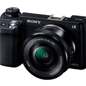 ソニー SONY ミラーレス一眼 α NEX-6 パワーズームレンズキット E PZ 16-5（中古品）