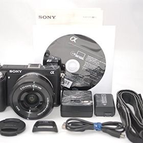 ソニー SONY ミラーレス一眼 α NEX-6 パワーズームレンズキット E PZ 16-5(中古品)