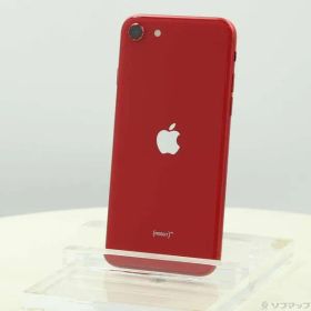 〔中古品〕 iPhone SE 第2世代 128GB プロダクトレッド MXD22J／A SIMフリー【262】