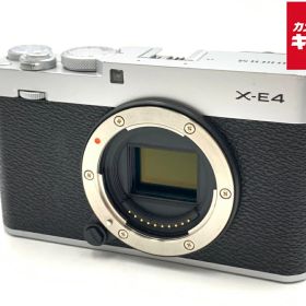 【中古】 【良品】 フジフイルム X-E4 ボディ シルバー 【ミラーレス一眼】 【6ヶ月保証】
