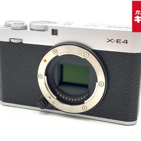 【中古】 【良品】 フジフイルム X-E4 ボディ シルバー 【ミラーレス一眼】 【6ヶ月保証】