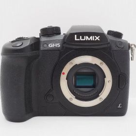 【全品ポイント10倍！要エントリー】パナソニック Panasonic ミラーレス一眼 ボディ フォーサーズ LUMIX DC-GH5 【中古】
