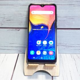 au Galaxy A20 SCV46 Black 737