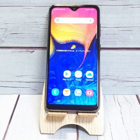 au Galaxy A20 SCV46 Black 386