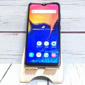 au Galaxy A20 SCV46 Black 647