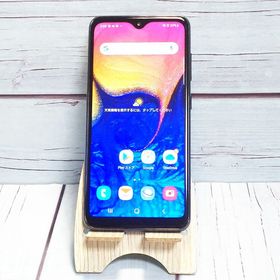 au Galaxy A20 SCV46 Black 383