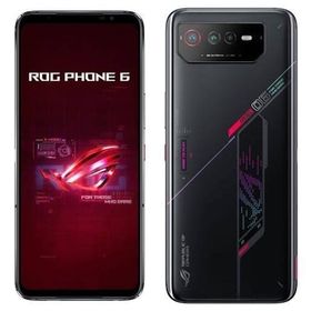 ASUS ゲーミングスマートフォン ROG Phone 6 16GB/512GB (SIMフリー/ファントムブラック) [ROG6-BK16R512] 携帯電話