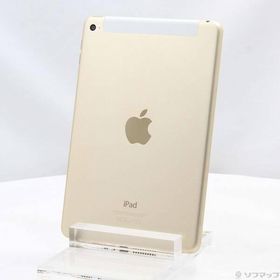〔中古〕NTTドコモ iPad mini 4 32GB ゴールド MNWG2J／A docomoロック解除SIMフリー〔269-ud〕