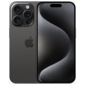 iPhone 15 Pro 256GB (SIMフリー/ブラックチタニウム) [MTUC3J/A] 携帯電話