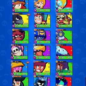 ❄️古参垢❄️ 76／97体 ヒーロービビ所持 | ブロスタ(ブロウルスターズ)のアカウントデータ、RMTの販売・買取一覧