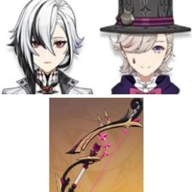 即対応|始まりの大魔術+リネ+刻晴+モナ+風鷹剣+アルレッキーノ|引退垢 | 原神のアカウントデータ、RMTの販売・買取一覧