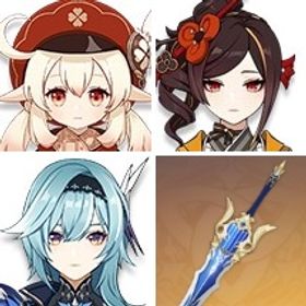 即対応|千織+赤角石塵滅砕+天空の傲+ディルック+松韻の響く頃+エウルア+クレー+四風原典|引退垢 | 原神のアカウントデータ、RMTの販売・買取一覧