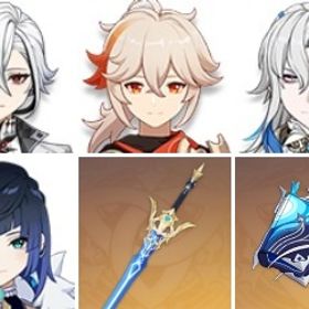 蒼古なる自由への誓い+夜蘭+アモスの弓+ティナリ+ヌヴィレット+アルレッキーノ+七七1凸+久遠流転の | 原神のアカウントデータ、RMTの販売・買取一覧