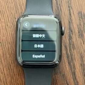 スペースブラックステンレスApple watch Series4GPS+Cellular 44mmアップルウォッチ