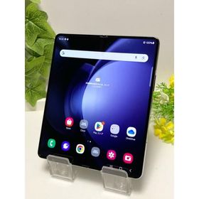 使用少☆ Galaxy Z Fold5 SCG22 ☆ROM 256GB RAM 12GB☆ au SIMフリー [アイシー ブルー] スマホ本体 A9028