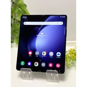 使用少☆ Galaxy Z Fold5 SCG22 ☆ROM 256GB RAM 12GB☆ au SIMフリー [アイシー ブルー] スマホ本体 A9029