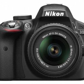 Nikon デジタル一眼レフカメラ D3300 18-55 VRII レンズキット 2416万画素 (ブラック) [D3300LKBK] カメラ