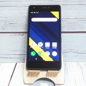 au Qua phone QZ 京セラ KYV44 インディゴ 466