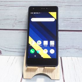 au Qua phone QZ 京セラ KYV44 インディゴ 870
