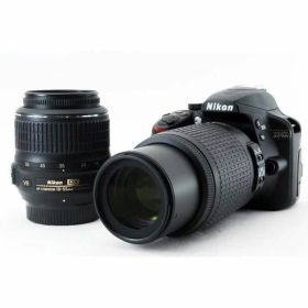【中古】ニコン Nikon D3400 標準＆望遠ダブルズームセット 美品