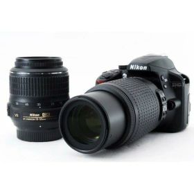 【中古】ニコン Nikon D3400 標準＆望遠ダブルズームセット 美品
