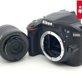 【中古】 【並品】 ニコン D3400 18-55VR レンズキット ブラック 【デジタル一眼レフ】