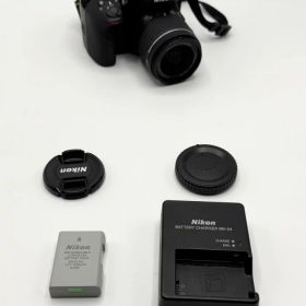 中古 Nikon デジタル一眼レフカメラ D3400 AF-P 18-55 VR レンズキット ブラック D3400LKBK