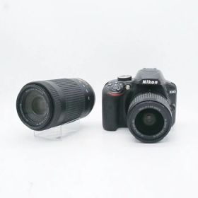 【中古】 (ニコン) Nikon D3400 ダブルズームキツト ブラツク【中古カメラ デジタル一眼】 ランク：C