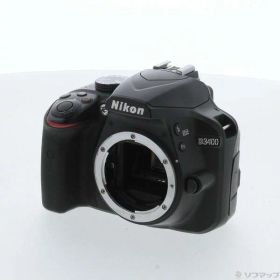 【中古】Nikon(ニコン) NIKON D3400 ボディ ブラック 【196-ud】