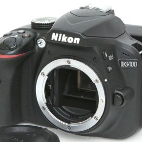 【中古】【良品】ニコン D3400 ボディ [ブラック]（センサー清掃済み） CA01-R2997-3Y2A ニコン Fマウント Nikon 一眼レフ APS-C