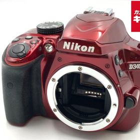 【中古】 【並品】 ニコン D3400 ボディ レッド 【デジタル一眼レフ】