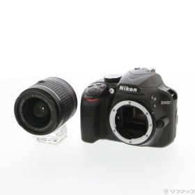 【中古】Nikon(ニコン) D3400 18-55VR レンズキット ブラック 【344-ud】