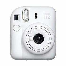 【新品】フジフイルム インスタントカメラ チェキ instax mini 12 クレイホワイト