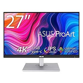 【中古】ASUS 4K モニター 27インチ ディスプレイ IPS 4K HDMI2.0(x2) DisplayPort1.2 ProArt PA279CV-J
