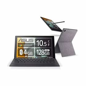 ASUS Chromebook クロームブック Detachable CM3 10.5インチ 2in1 タブレット 日本語キーボード 重量506g ペン付き ミネラルグレー CM3000DVA-HT0019/A