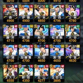 日曜まで！規格外投打大谷！日ハム純正しかけ！AMAX100越え、熱気森、などです！ | プロスピAのアカウントデータ、RMTの販売・買取一覧