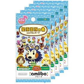 どうぶつの森amiiboカード 第3弾 (5パックセット)
