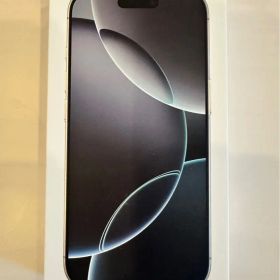 〝未開封新品 〟iPhone 16 Pro 256GB ホワイト・チタン