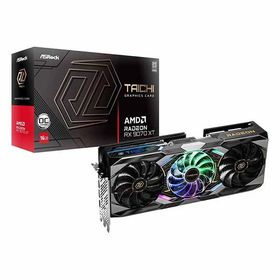 ASRock Radeon RX 9070XT Taichi 16G OC トリプルファンクーラー装備 オーバークロック仕様のグラフィックボード｜RX9070XT TC 16GO