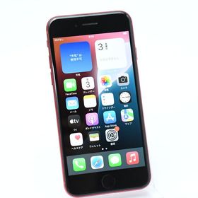 au SIMフリー iPhone SE 第３世代 64GB レッド