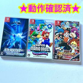 スーパーマリオブラザーズ ワンダー ブリリアントダイヤモンド 遊戯王 3点セット(家庭用ゲームソフト)