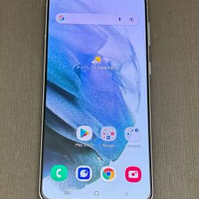 【ジャンク・店頭展示品】 Galaxy S21 + 5G シルバー SCG10 128GB au -HD160-